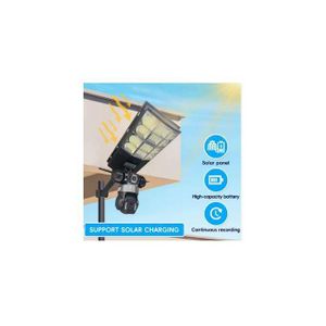 Intelligence 4G Solar powered AI CCTV Camera on 450W LED Solar Street Lamp