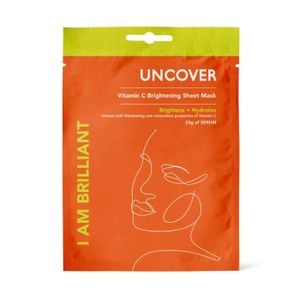 UNCOVER I am Brilliant Vitamin C Brightening Sheet Mask