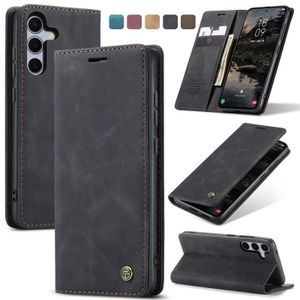 Samsung Galaxy S25 FE Retro PU Leather Wallet Case