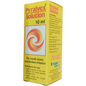 Health Pyralvex Solution For Denture & Mouth Ulcers