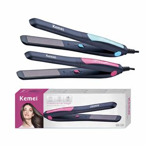 Kemei Professional Hair Straightening Iron Ceramic Flat Iron For Smooth And Frizz Free Hair