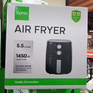 Syinix 5.5L Digital Air Fryer – Healthy Frying With Less Oil