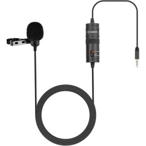 Boya BY-M1 Original Lavalier Condenser Microphone for YouTube, Podcast, and Studio Production