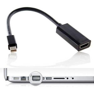 Mini Display Port DP / Thunderbolt To HDMI/ HDTV Adapter Cable 4Kx2K Converter Gold-Plated Cord For MacBook Pro, MacBook Air, Mac Mini, Microsoft Surface Pro 3/4
