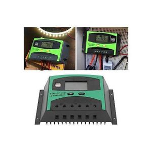 Solarmax Overcharge Protection 12V/24V 20A Amperes Solar Panel Battery Charge Control - GREEN