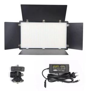 LED-U600 Video Light with Adjustable Stand – Dimmable 3200K-5600K Studio Light for Photography & Makeup