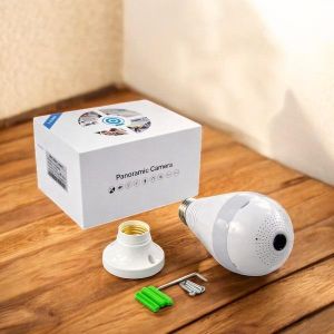 Smart Bulb Camera 1080P HD with Colored Night Vision & AI Auto Tracking