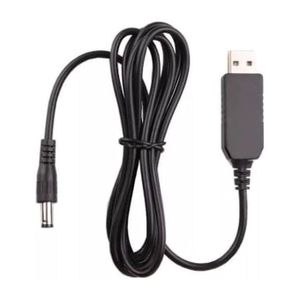 USB To Plug Power Adapter for Power Bank and Router Connection
