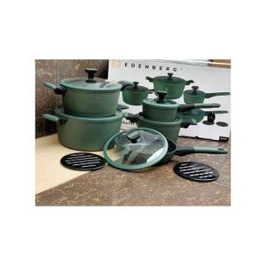 EDENBERG  Marble-Coated Cookware 12pc Set