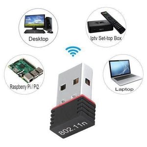 Mini .Mini Wifi Adapter Portable Network Card Usb 2.0 WIFI Wireless Adapter Pc