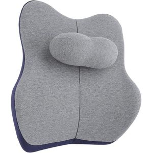 Lumbar Support cushion for Office Chair, Memory Foam Back Cushion with Removable Washable Cover, Ideal for Lower, Middle, Upper Back Support