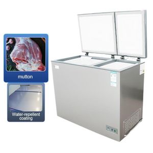 Hamnac High Quality 200Litres Large Capacity Electric Chest Freezer/ Deep Freezer Direct Cool Chest Freezer