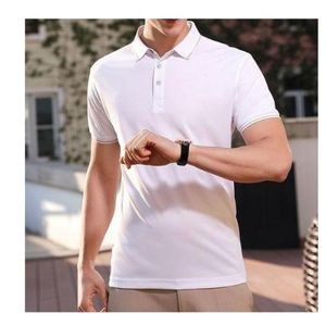 100% Heavy Duty Cotton Men Polo Tshirt Shirt- White