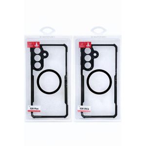 Xundo XUNDD MagSafe Transparent Case for Samsung Galaxy S26 Plus,S6+ – Military-Grade Shockproof Clear Cover with Magnetic Ring, Wireless Charging Compatible, Slim Anti-Yellow Protective Phone Case (Clear)