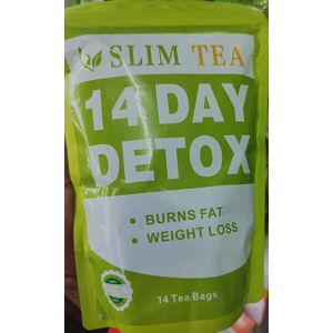 SLIM TEA 14 Days Detox Herbal tea- Burns Fat, Weight loss