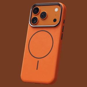 Premium Matte MagSafe Compatible Case for Apple iPhone 17 Pro Max – Protective Slim Fit Cover with Raised Edges (Blue)