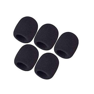 Black Microphone Sponges