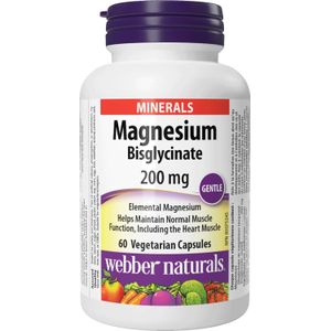 WebberNaturals MAGNESIUM BISGLYCINATE 200MG