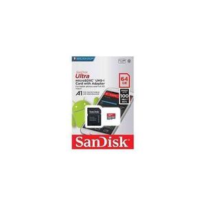 Sandisk Ultra 64GB microSDXC UHS-I, 150MB/s R, Memory Card, 10 Y Warranty, for Smartphones