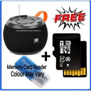 C15 SuperBass BT Speaker+FREE 32GB MEM + Memory Card Reader