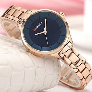 Curren  Women's Watches 9015 G Bracelet Strap RGB