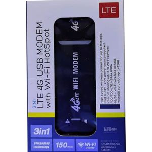 X88 LTE 4G USB MODEM with WI-FI Hotspot