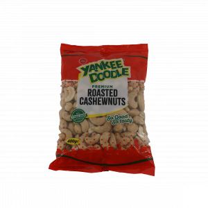 Yankee Doodle Roasted Cashewnuts 400g - Deliciously Crunchy