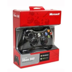 Microsoft Xbox 360 Controller for Windows – Wired USB Gamepad, Ergonomic Design, Vibration Feedback, Compatible with PC/Laptop