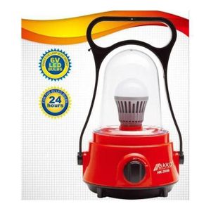 AKKO 24 Hours Performance Rechargeable Lamp, Torch, Bulb