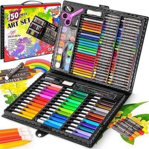 150 Pieces Kids Art Drawing And Colouring Set