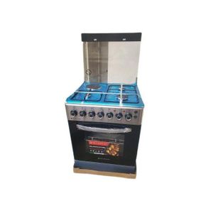 Skywood Standing Cooker 3 Gas +1 Electric Hotplate Standing Cooker with Electric Oven, Auto Ignition, Timer and Heat Regulator