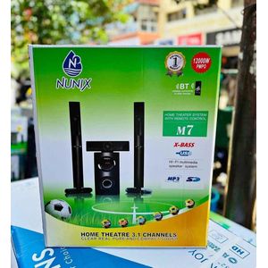 Nunix Black 3.1CH NU- M7 Home Theater Speaker System