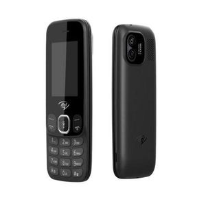 Itel 2166 - 2" (Dual SIM) - 1000mAh Wireless FM Radio Torch Camera Phone - Black
