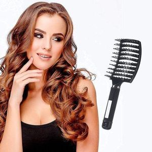 Beauty Professional Vented Curved Detangling Hair Brush ASSORTED COLORS