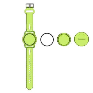 AirTag Bracelet for Kids, Apple Air Tag Protective Cover with Nylon  Wristband, Anti Lost GPS Trackers Case Cover Elastic Watch Band for  Toddlers Girls