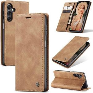 Caseme For Samsung Galaxy A16 4G/5G, Flip Fold Leather Wallet Case With Credit Card Slot And Kickstand Magnetic Closure Protective Cover For Samsung Galaxy A16 4G/5G