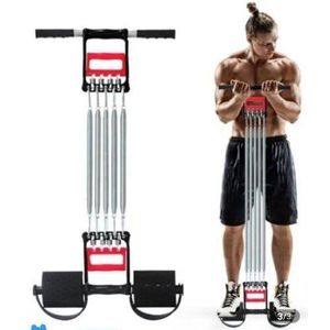 Chest Expanderge With 5 Spring Hand Grip