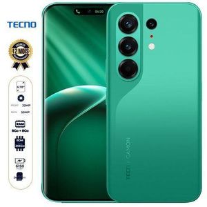 Tecno CAMON 50 PRO- 6.78"Curved Screen (256/8GB) DualSIM, 5200mAh Battery. dual sim
