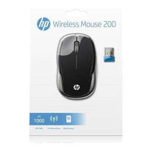 HP 200 Black Wireless Mouse (X6W31AA)