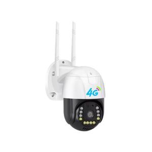 SIM CARD 4g Camera Outdoor Ptz CCTV Camera 4g Sim Card Security Camera Electric V380 Pro APP