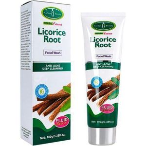 Aichun Beauty   Herbal Facial Cleanser Licorice Root With Mineral For Skin Lightening Acne Removal & Whitening Wash