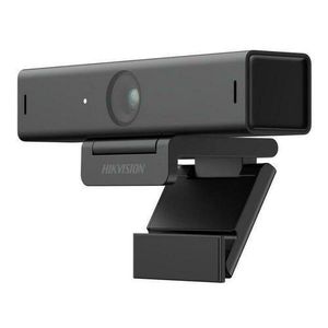  4MP Webcam - 360° Panning, 80° Horizontal FoV, Black