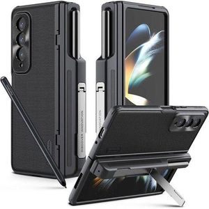 Nilkin For Samsung Galaxy Z Fold 4 Case With S Pen Holder & Hinge Protection