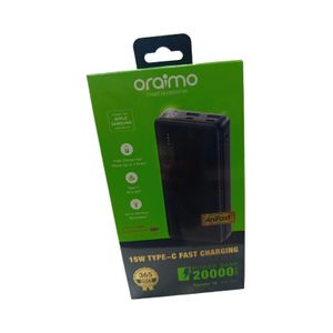 Oraimo Black Power Bank 20000mAh.