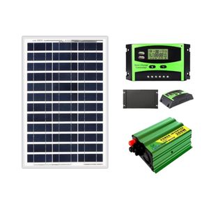 Solarmax  20 W Solar Panel+ Free 10A Solar Charge Controller + Free 300W Solar Power Inverter   DC To AC Solar Inverter