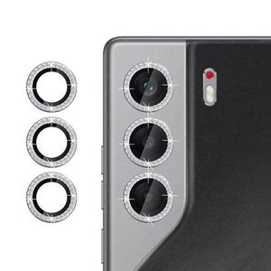 For Tecno Camon 40 Pro 4G Kalebol Individual Camera Lens Diamond Ring Protector(Silver)