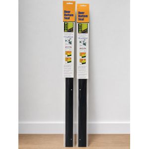 Aluminium Door Bottom Seal Strip – Weatherproof Draft Excluder for Dust, Insects & Noise