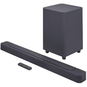 Jbl BAR 500 SOUNDBAR, 590W, 3D SURROUND SOUND, BLUETOOTH, DOLBY ATMOS, 4K DOLBY VISION PASSTHROUGH FOR TOP-NOTCH VIDEO QUALITY, ALEXA, GOOGLE ASSISTANT, AND SIRI