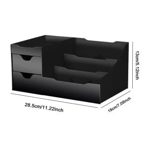 Desktop Cosmetic and Cologne Organizer: Sleek Vanity Storage for Perfumes, Skincare, and Grooming. Multi-Tiered Space-Saving Modern Display Box for Dresser Organization and Daily Essentials.