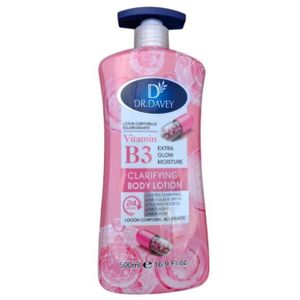 DR.DAVEY  Vitamin B3Extra Glow Moisture Clarifying Body Lotion for Moisturizing,Anti-acne ,Anti-aging-500ml